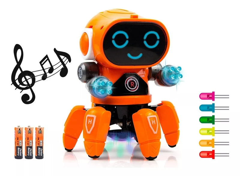 Robot Araña Bailarín Con Musica